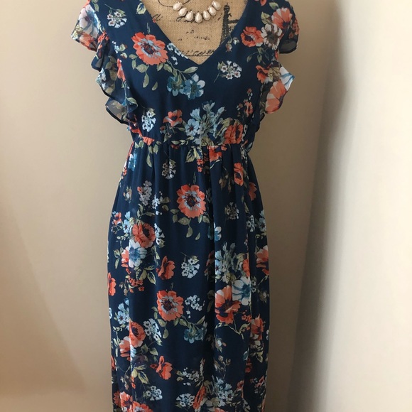 Altar’d State Floral Maxi Dress - Picture 7 of 10